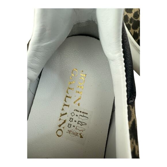 John Galliano Women’s shoes Leather-trimmed leopard sneakers casual - Picture 8 of 13